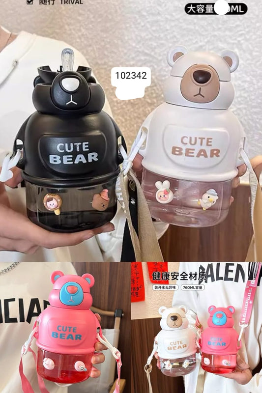 Bear Water Bottle For Kids