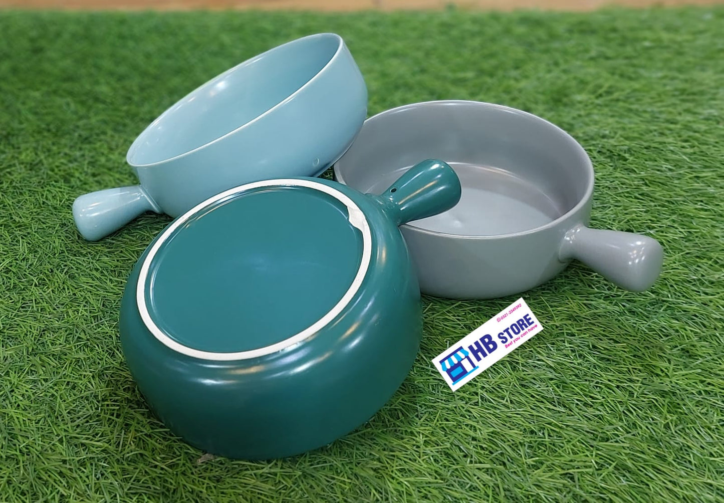 Ceramic Serving Handle Bowl
