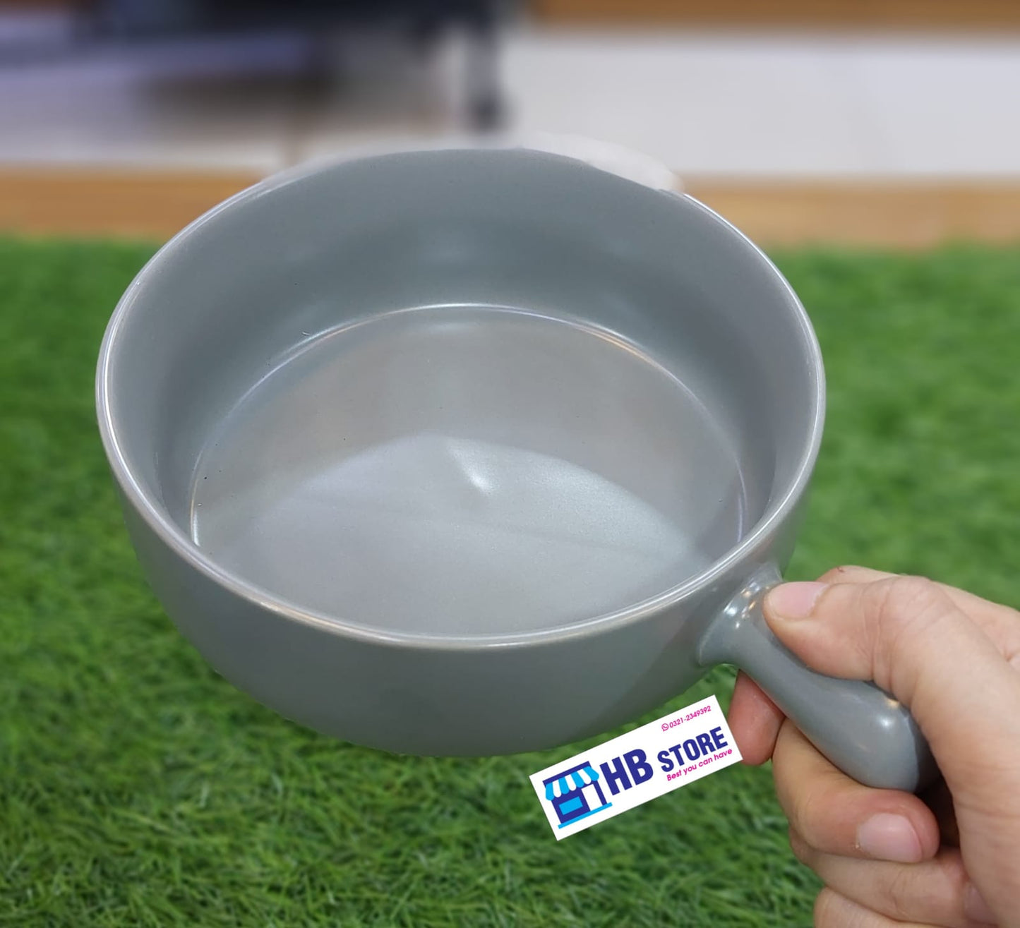 Ceramic Serving Handle Bowl