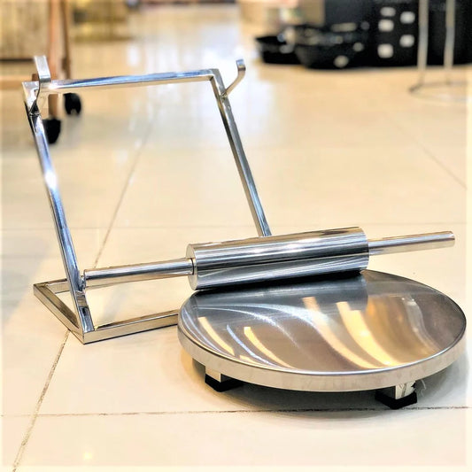 Steel Chakla Belan Whit Stand