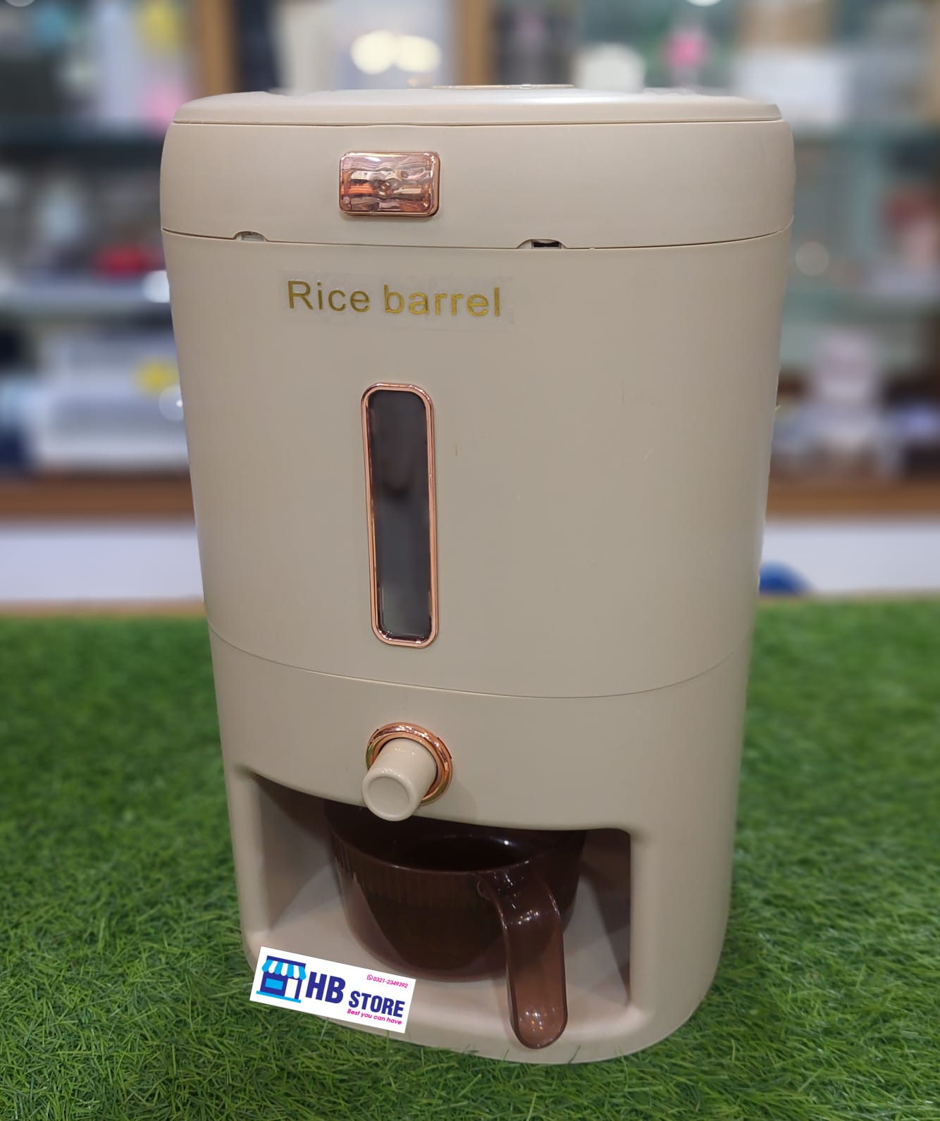 Premium Rice Dispenser 10Kg Capacity
