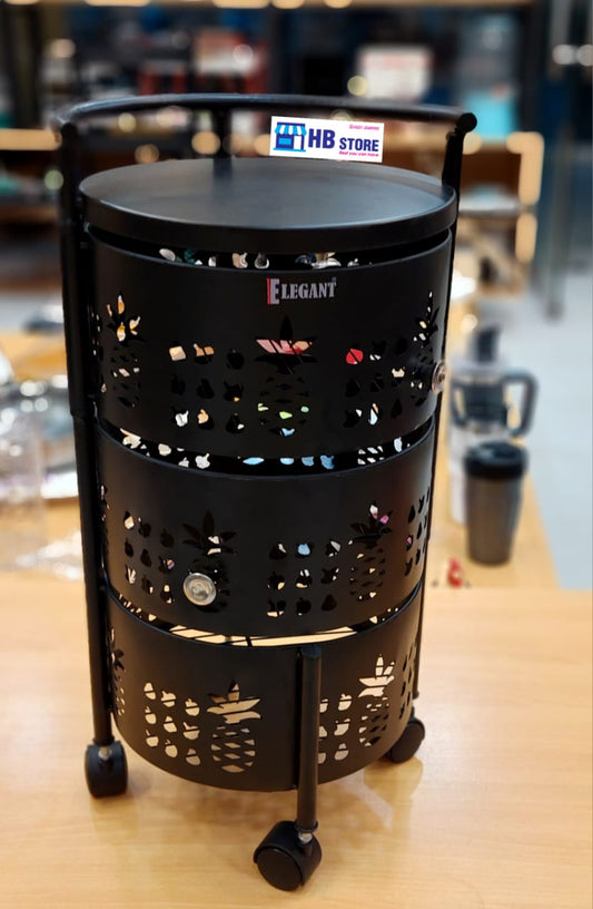 Space-Saving 3/4 Tier metal Kitchen Storage Rack