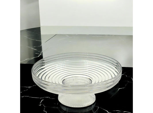 Banana Top Acrylic Serving Dome Stand