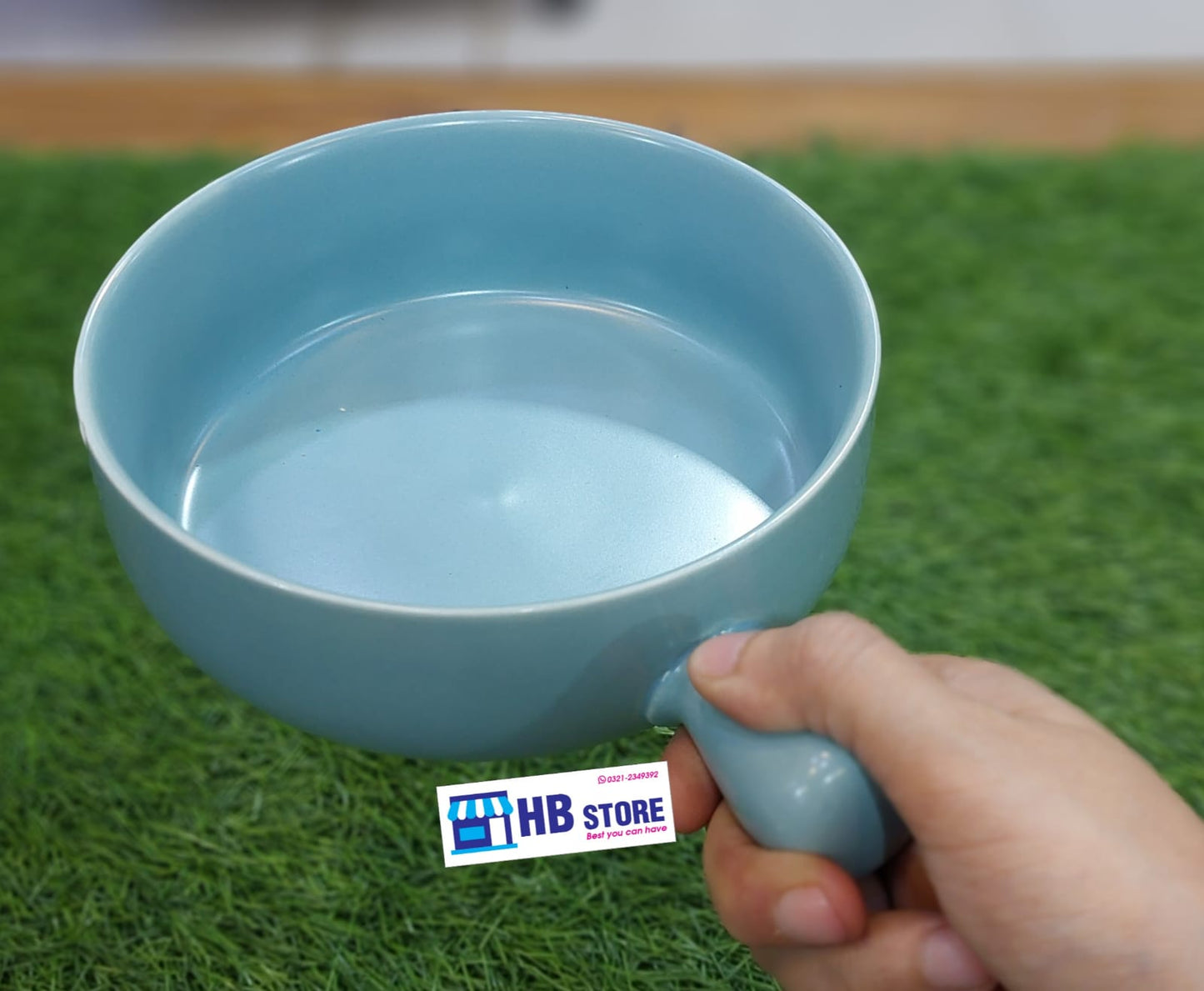 Ceramic Serving Handle Bowl