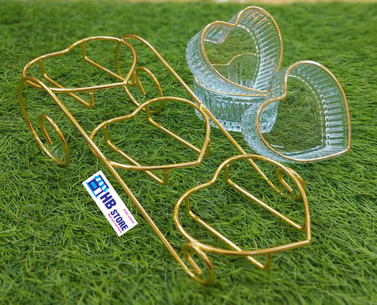 Heart‑Shaped 3 Tier Fruit Display Stand