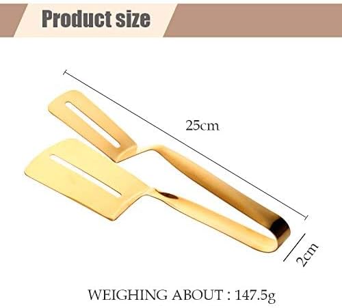Stainless Steel Golden Tong