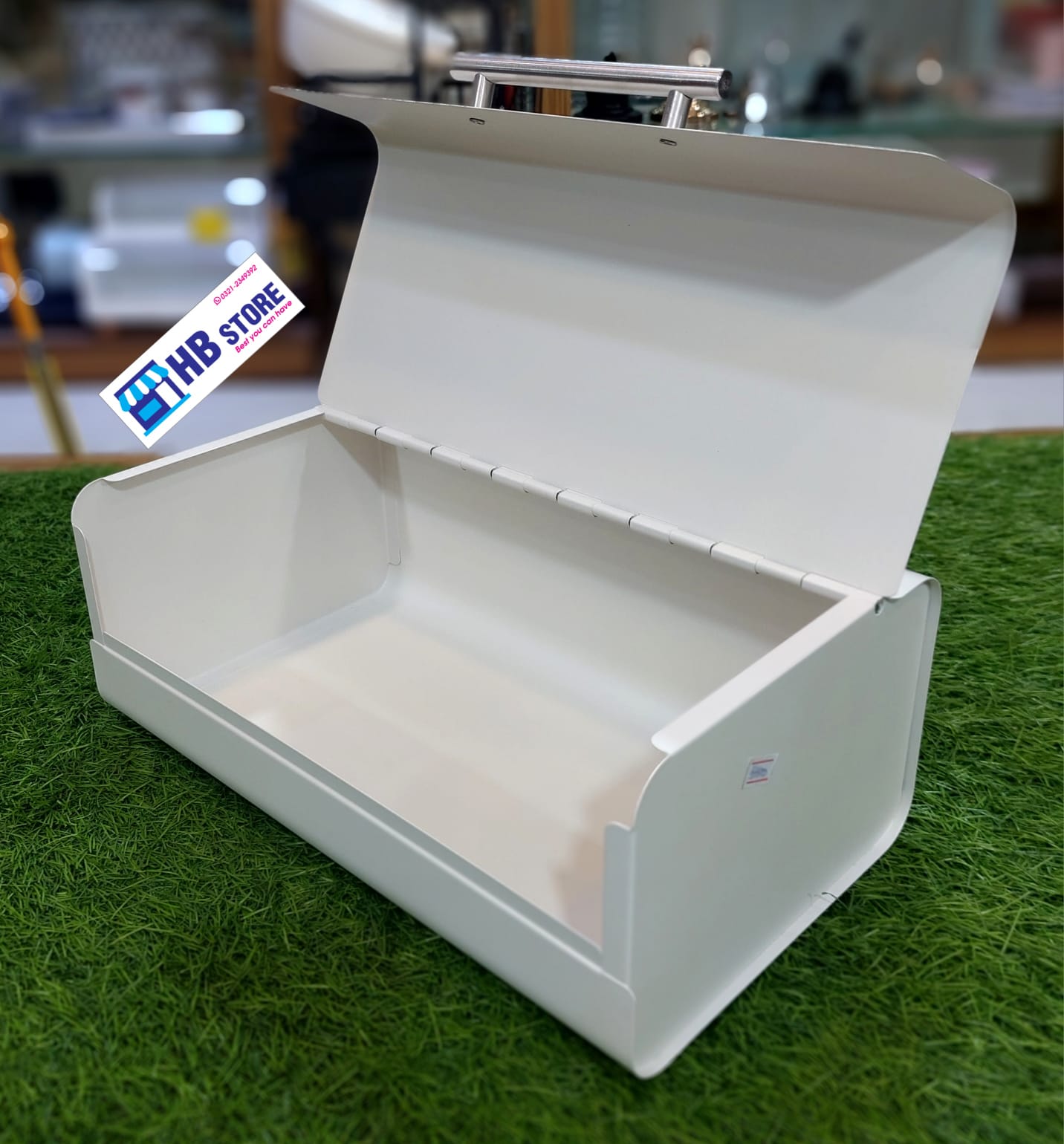 Metal Material Fancy Kitchen Bread Box