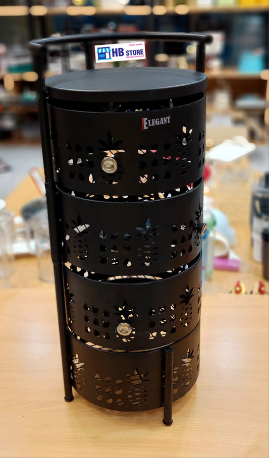 Space-Saving 3/4 Tier metal Kitchen Storage Rack