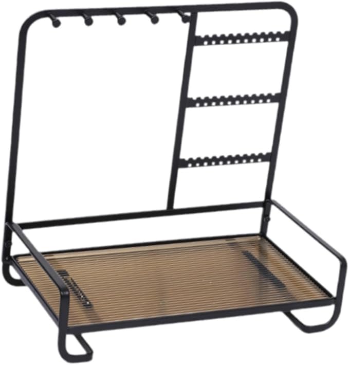 Metal Jewelry Stand With Tray