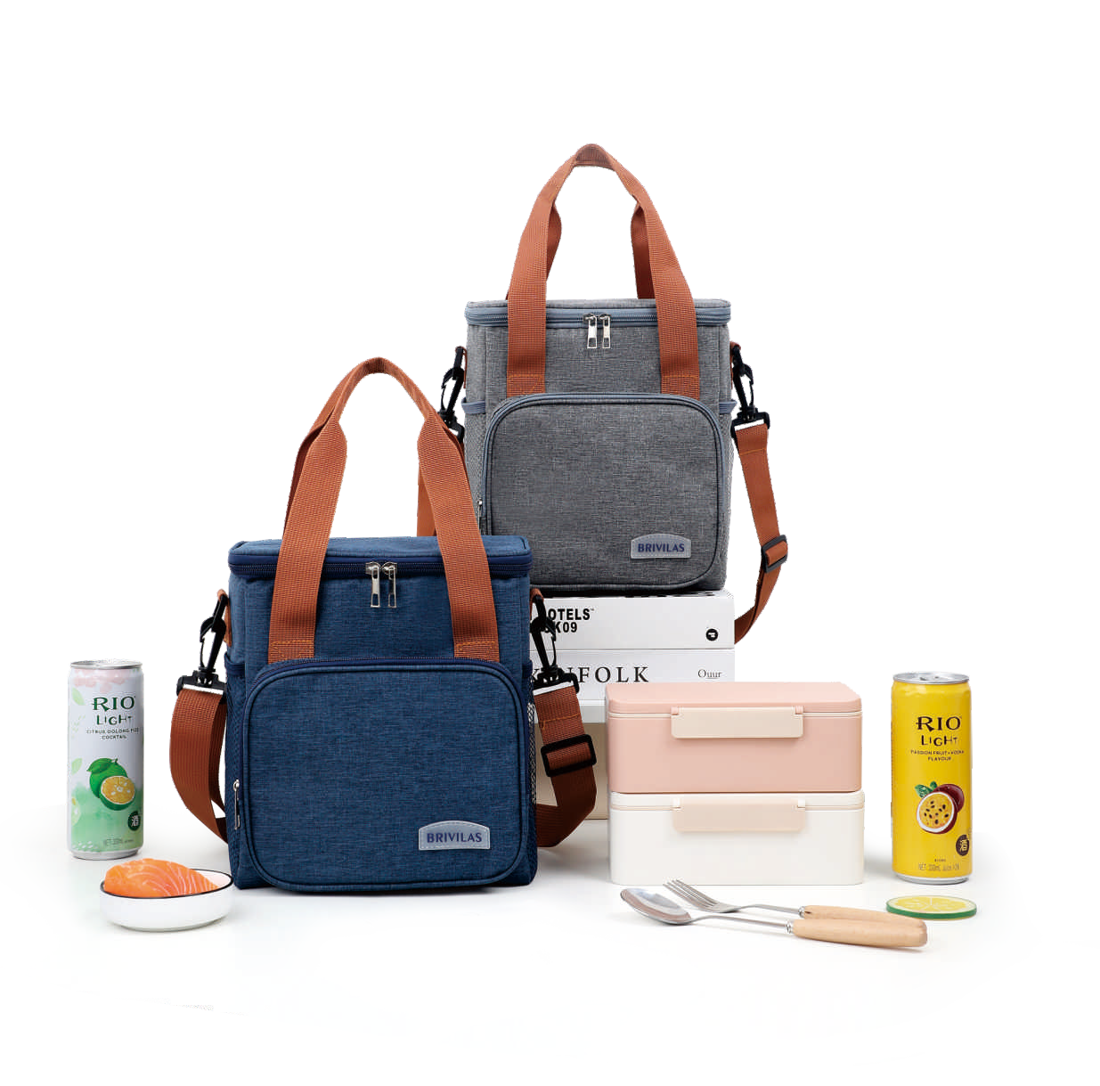 Premium Cooler Bag – Insulated Oxford Lunch Tote with Shoulder Strap