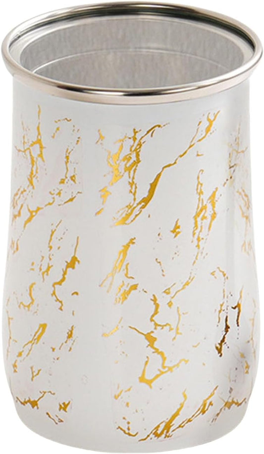 Stainless Steel Marble Design Jar
