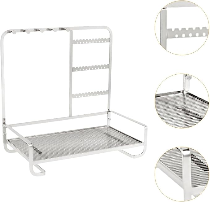 Metal Jewelry Stand With Tray