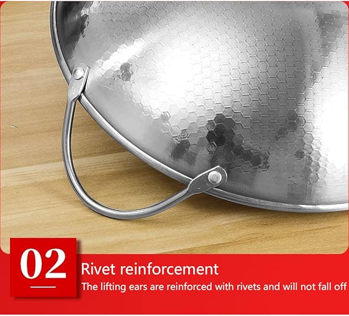 Stainless Steel Cooking Woak