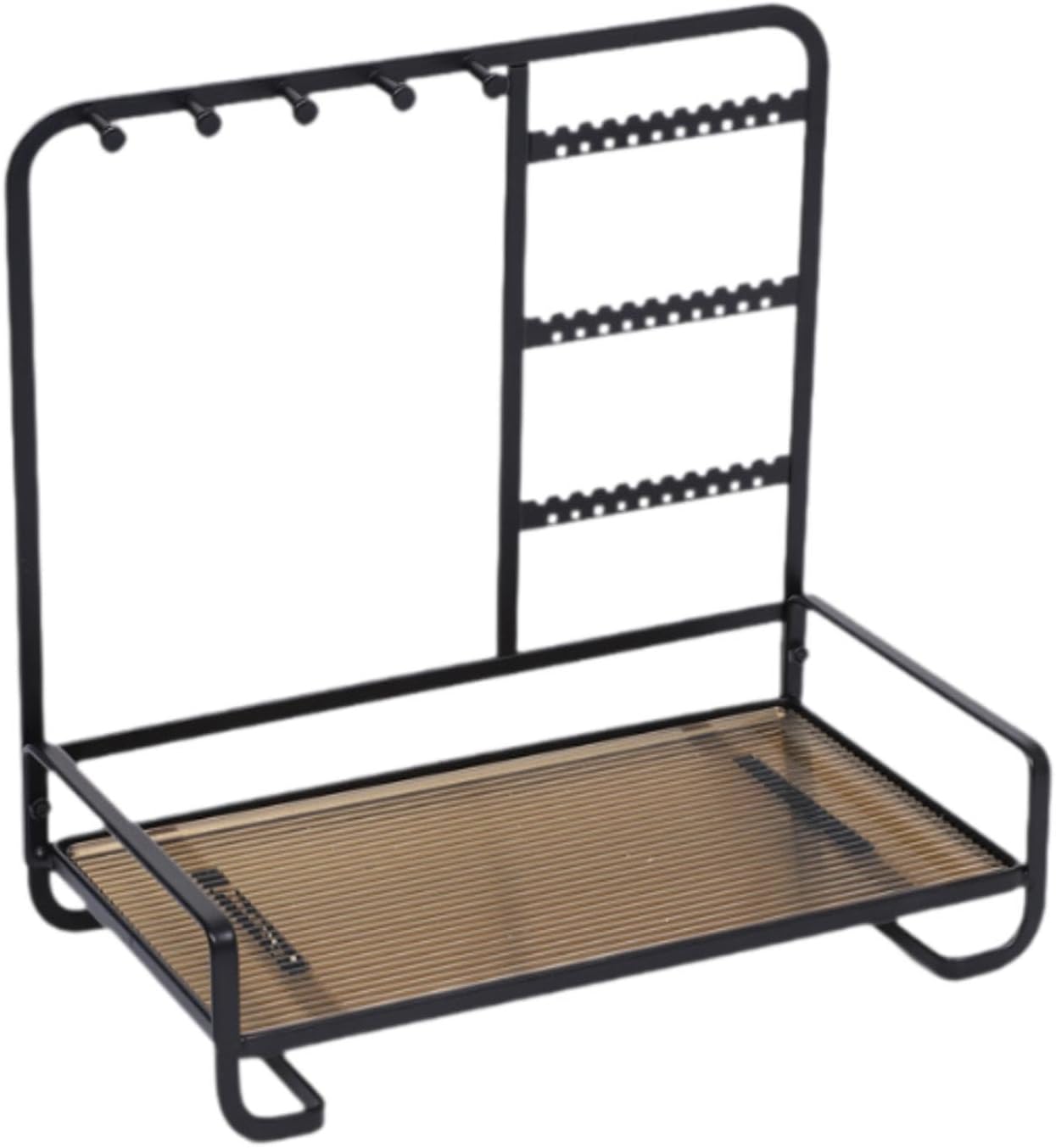 Metal Jewelry Stand With Tray