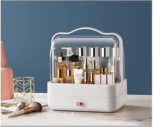 Double Sided Cosmetic Dressing Organizer With Draws