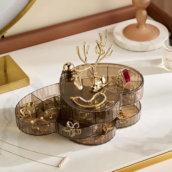 Deer Heart Acrylic Jewelry Organize