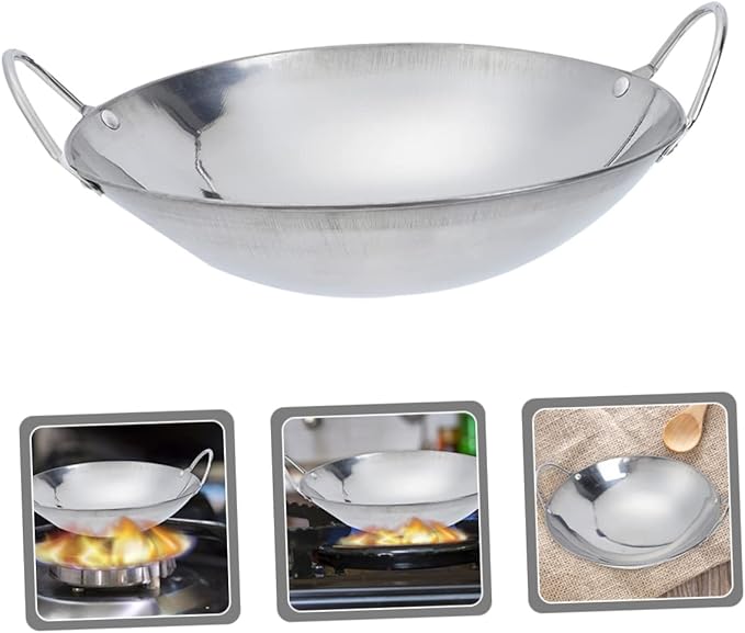 Stainless Steel Cooking Woak