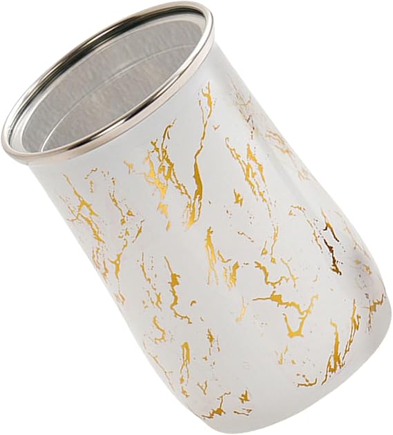 Stainless Steel Marble Design Jar