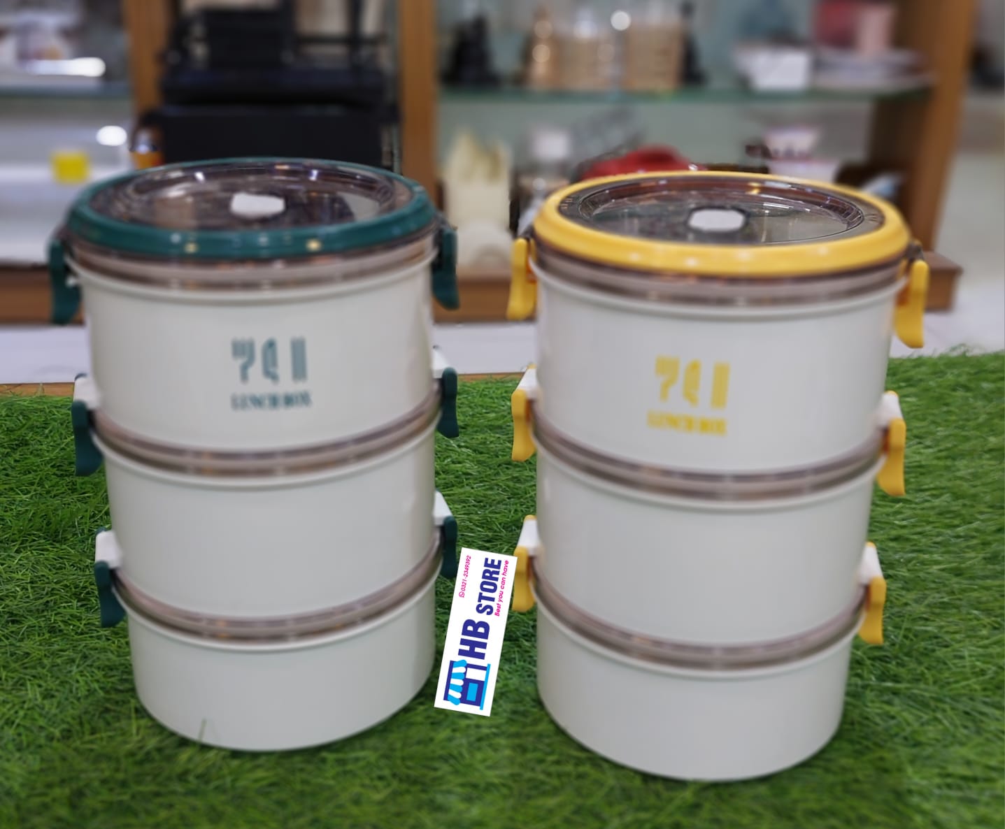 3 Portion Premium Lunch Box