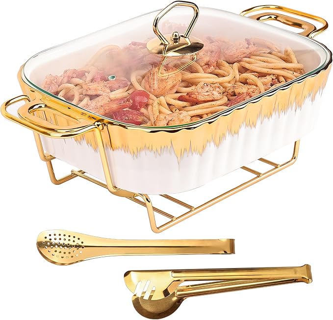 Serving Ceramic Burner Dish Set