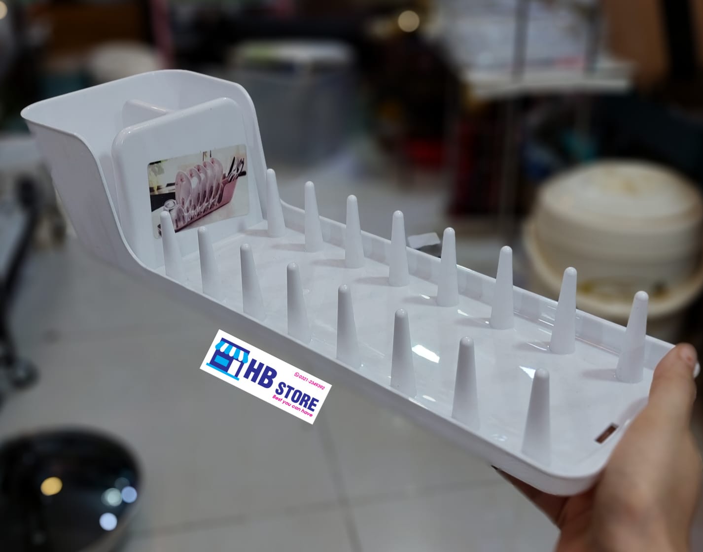 Kitchen Plate Rack Organizer