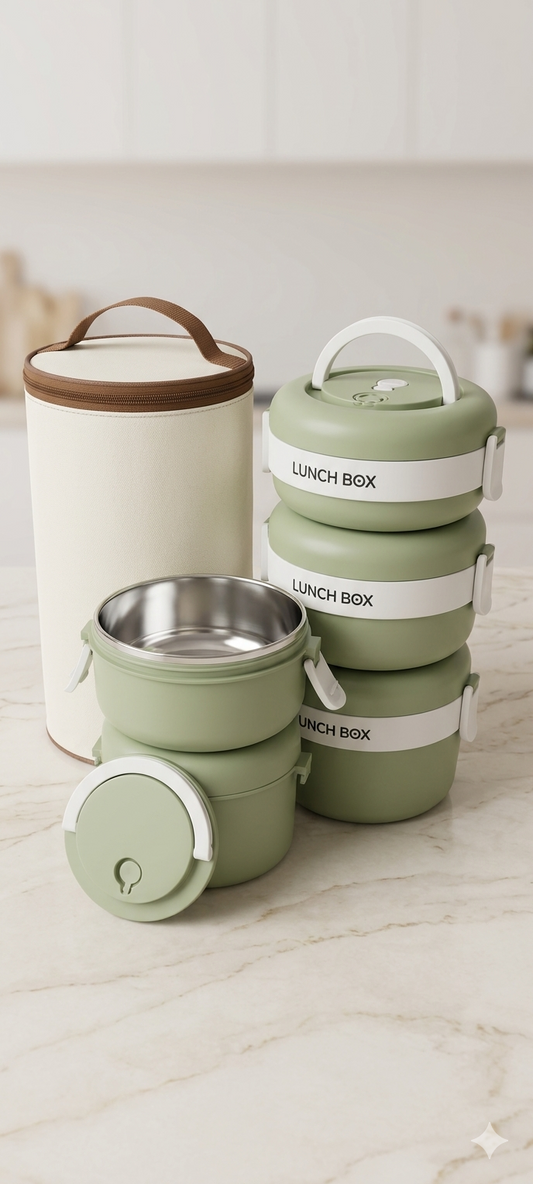 Premium Insulated Stackable Lunch Box Series