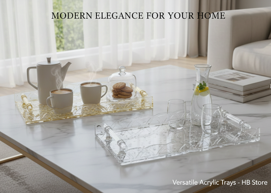 Luxury Acrylic Serving Tray
