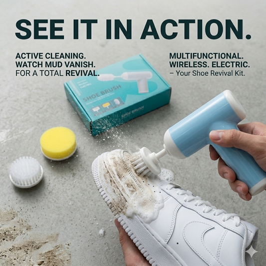 3-in-1 Wireless Electric Shoe Cleaning Brush