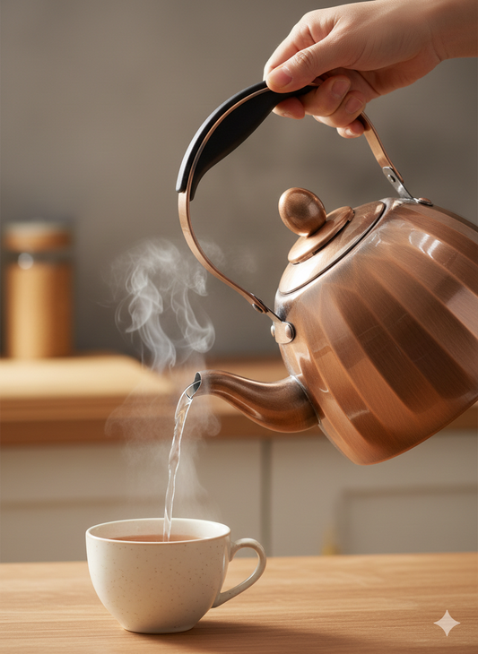 Luxury Metallic Kettle