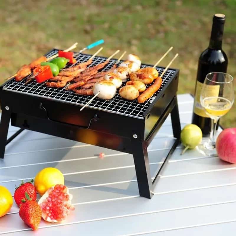 Mini portable bbq grill best sale