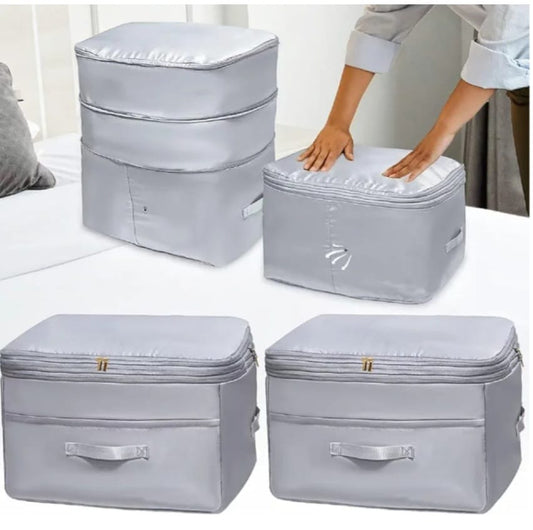 Large Capacity Collapsible Wardrobe Organizer Bags