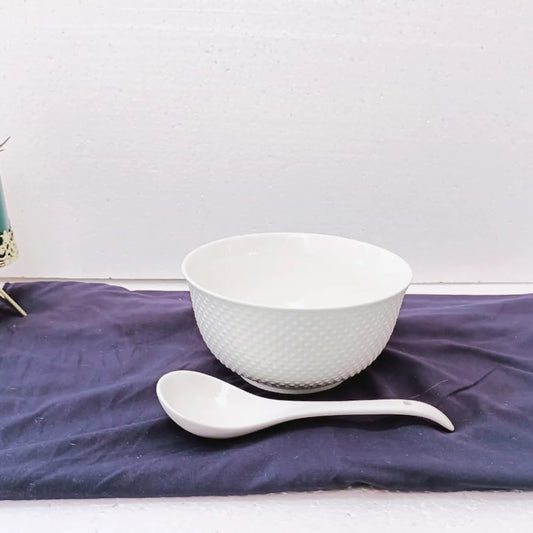 7Pcs Ceramic Soup Bowl Set