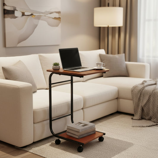 Premium 2-in-1 C-Shaped Side Table Collection