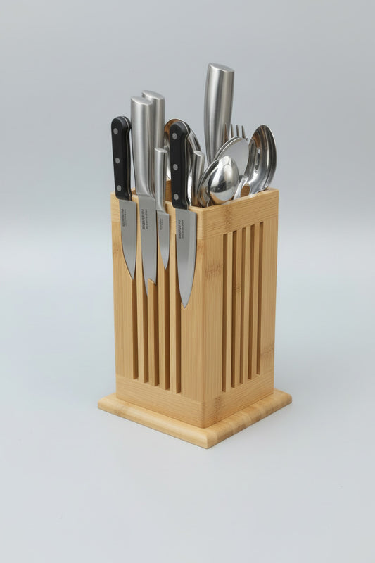Multi-Functional Cutlery, Knife, & Desk Storage Holders