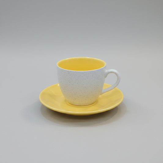 6pcs Nordic Speckled Ceramic Cup and Saucer Set –