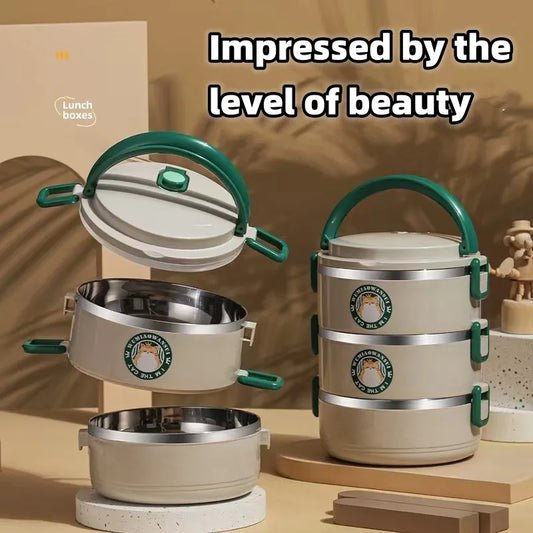 Hot & Cold Compartment Lunch Box