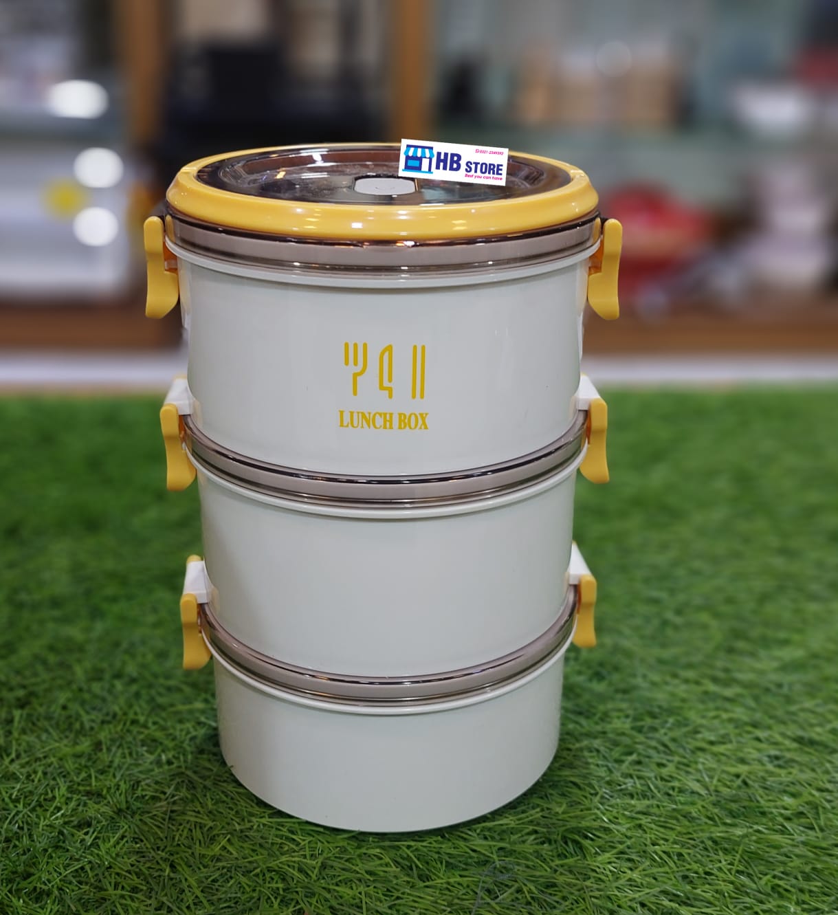 3 Portion Premium Lunch Box