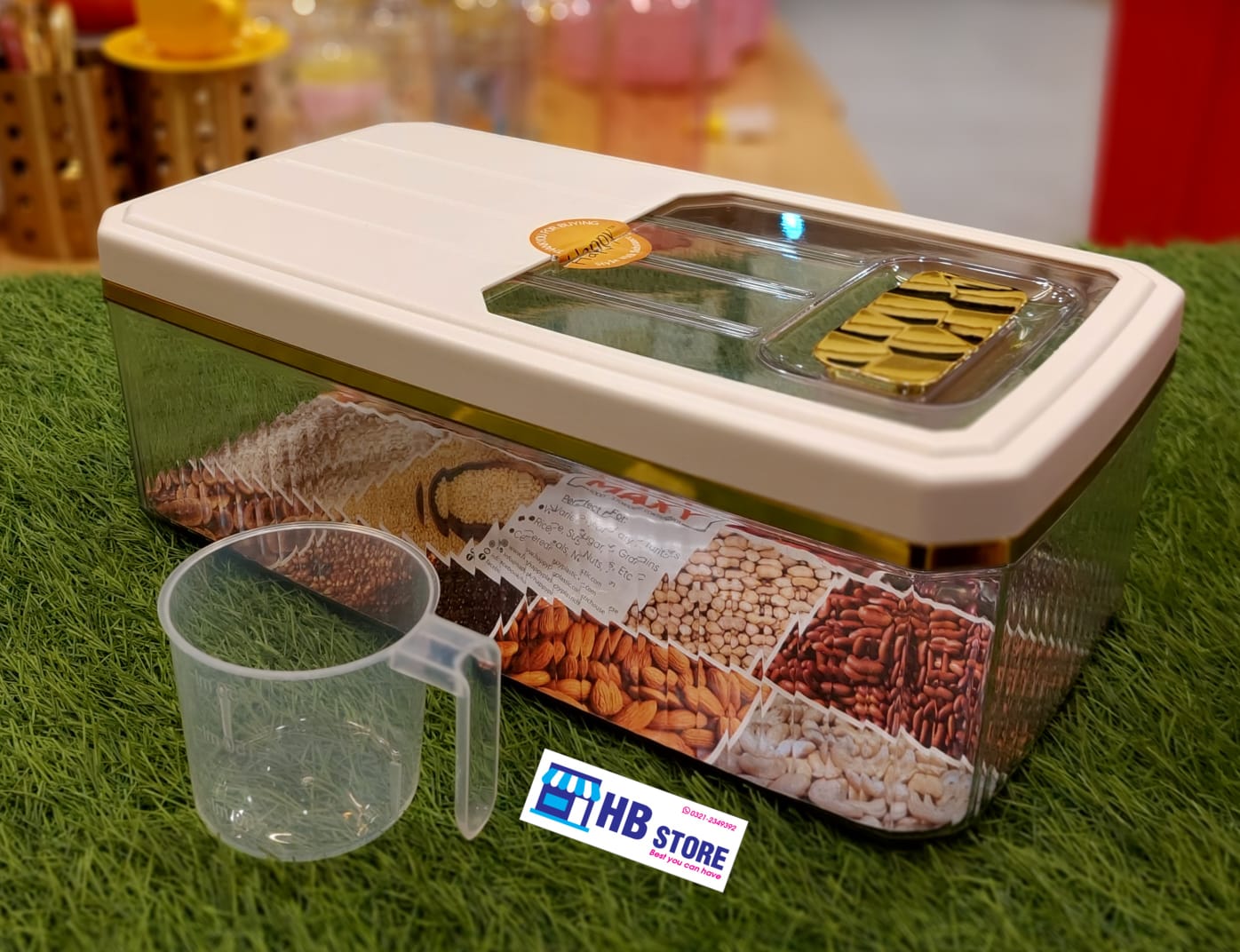 Crystal Clear Rice Keeper – 7kg & 12kg Options