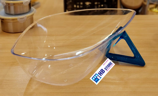 acrylic whale style large capacity fruit bowl