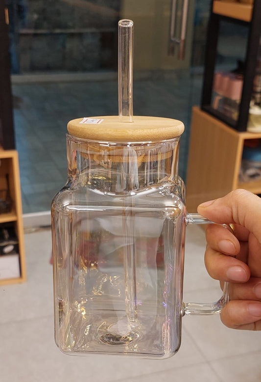 Eco-Chic Borosilicate Glass Tumbler