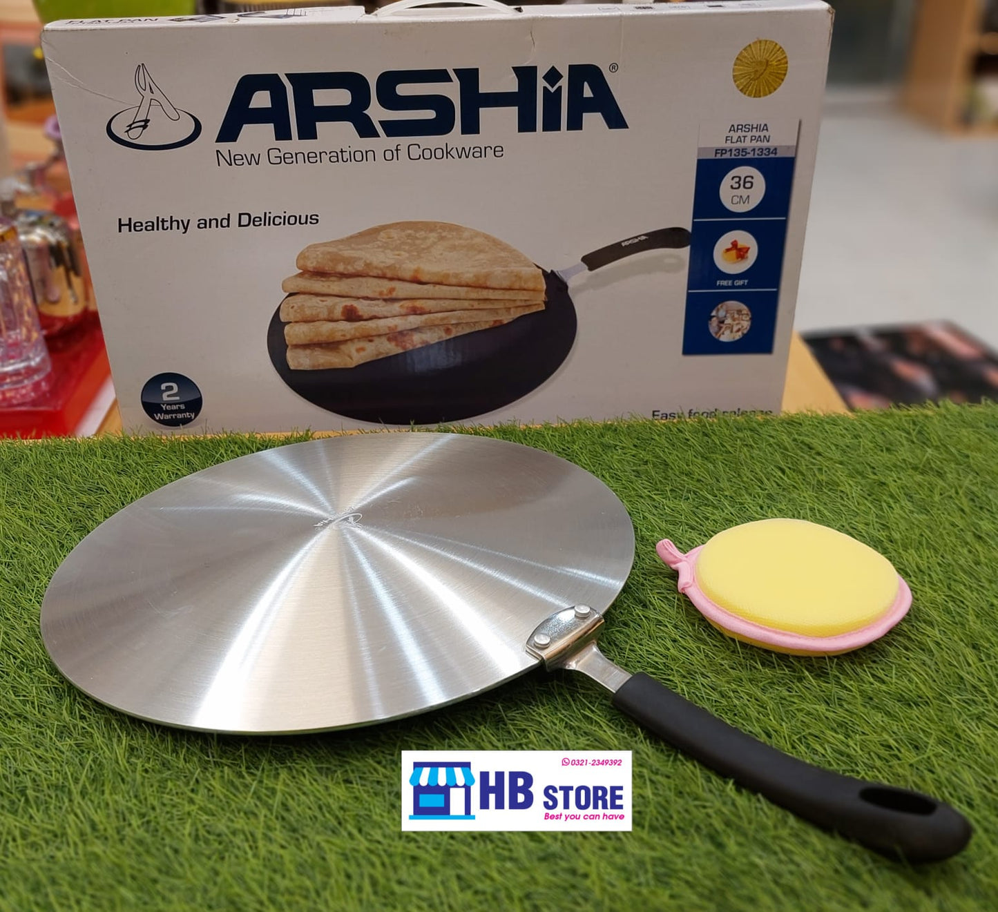 Arshia Nonstick Tawa – Sleek Design, Effortless Performance