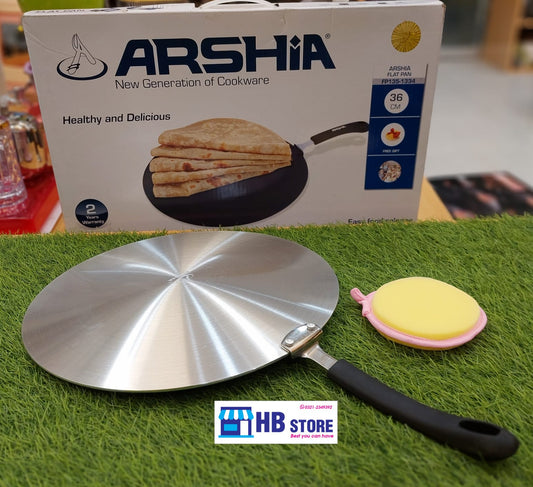 Arshia Nonstick Tawa – Sleek Design, Effortless Performance