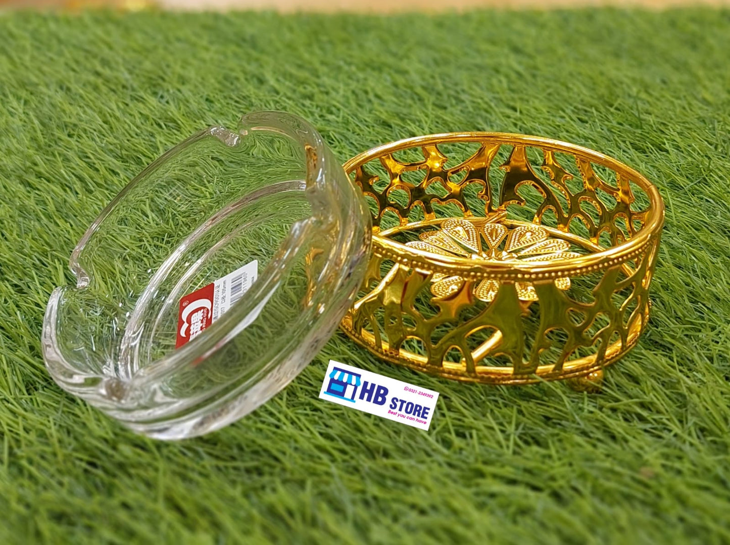 Gold-plated Ashtray