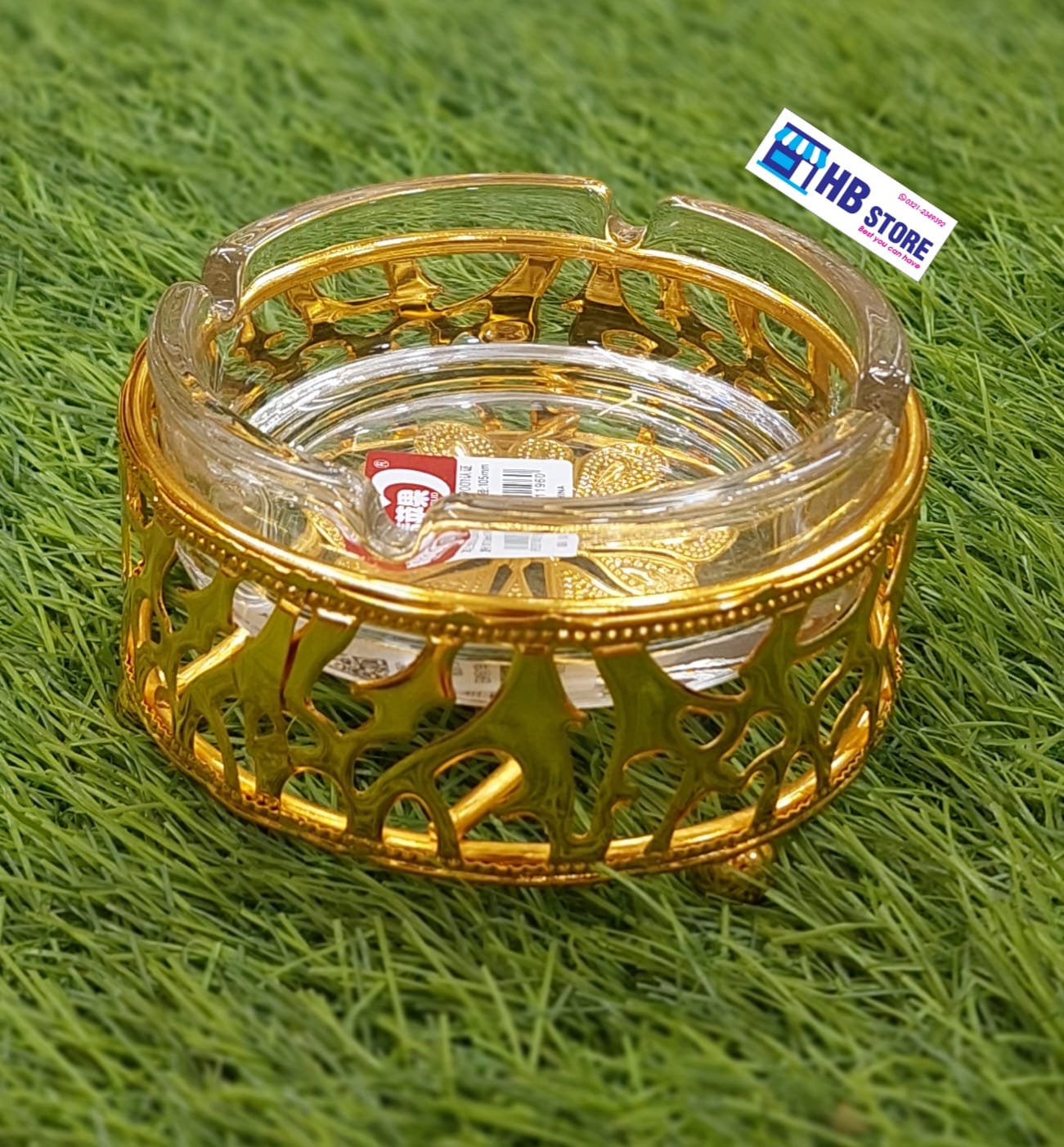 Gold-plated Ashtray