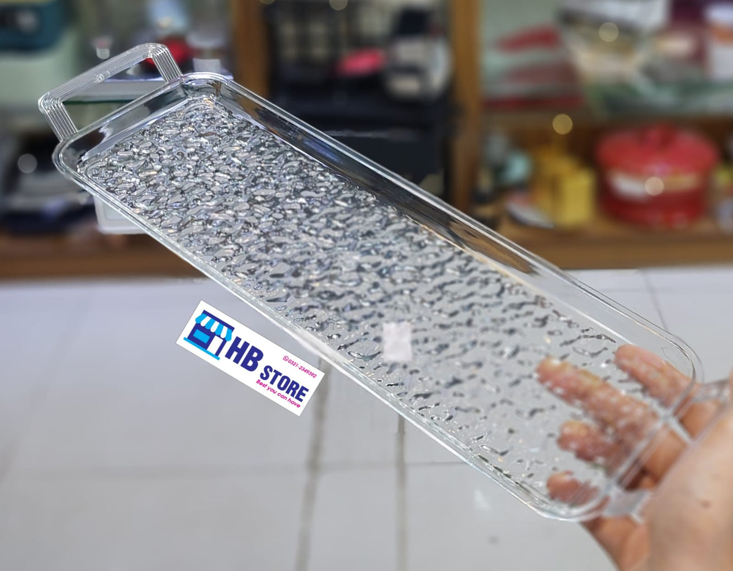 Acrylic Frosted Serving Tray