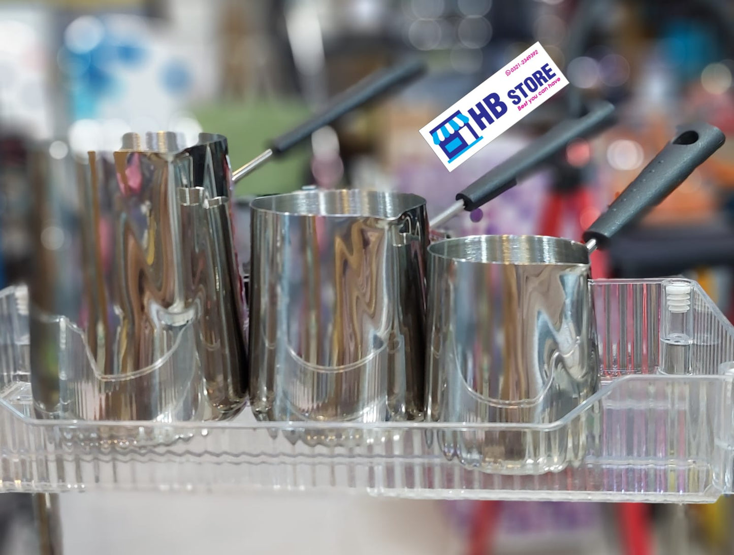 Stainless Steel Milk Coffee Tea Pot