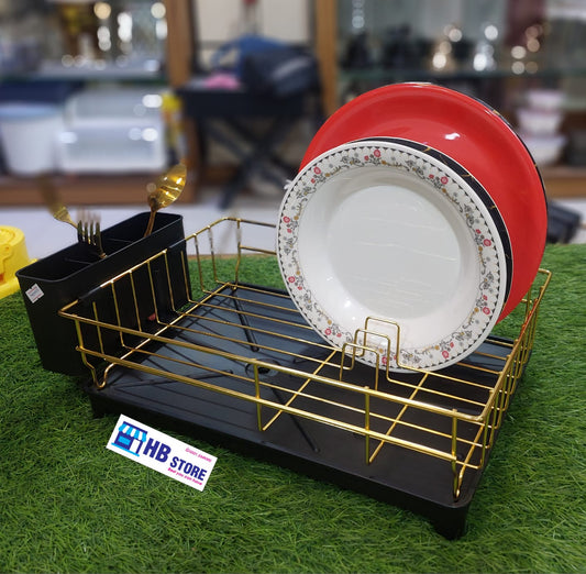 Single Layer Metal Dish Rack