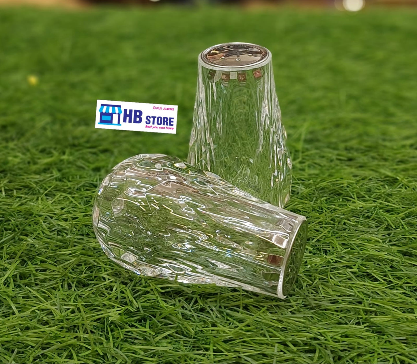 Transparent Spice Shakers for Table & Kitchen Use