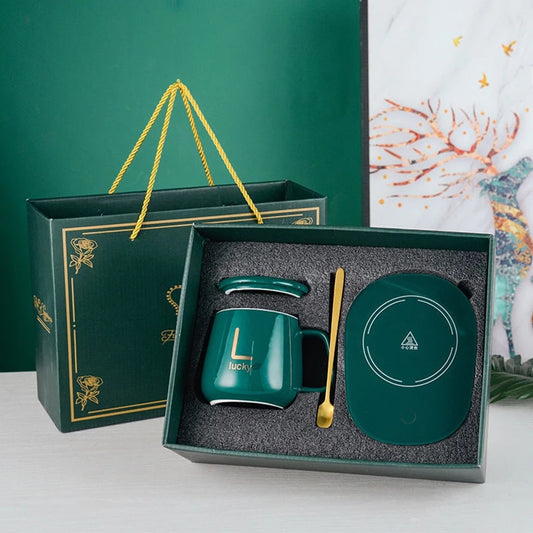 Ceramics Warmer Heating Electric Mug