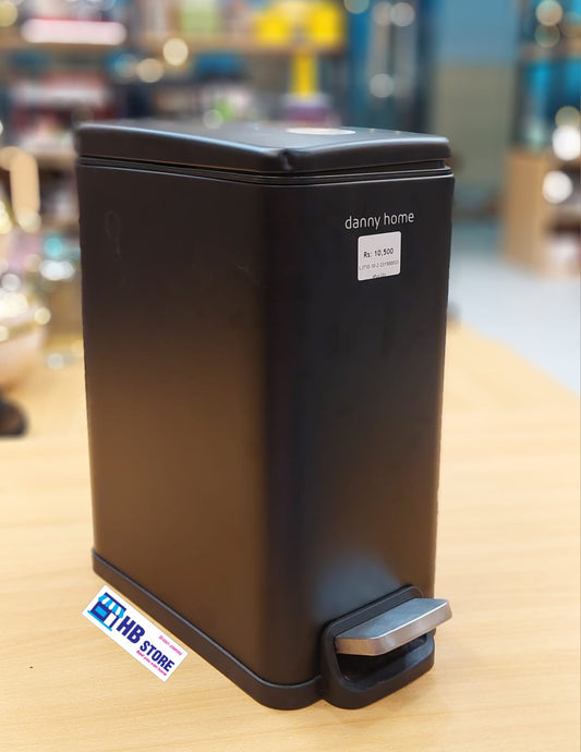 LJT10-10-2 Black Trash Can - 10 Liter